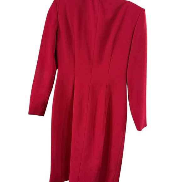 Jones New York Elegant Red Midi Dress - Picture 9 of 9